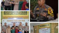 Polres Kuansing Gelar Doa Bersama dan Santunan Anak Yatim di Tahun Baru Islam 1 Muharram 1446 H