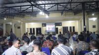 Polres Rohil dan Polsek Jajaran Gelar Nobar Pagelaran Wayang Kulit dengan Lakon Tumurune Wiji Sejati