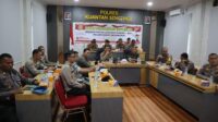 Polres Kuansing Gelar Rapat Koordinasi Eksternal Operasi Patuh Lancang Kuning 2024 
