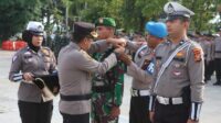 Polres Inhu Gelar Apel Pasukan Ops Patuh Lancang Kuning 2024
