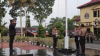 Polres Rohil Melaksanakan Upacara Bendera HUT ke – 79 RI