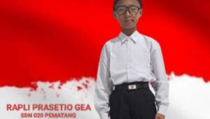 Ikut Pawai Tujuh Belasan, Siswa Kelas 6 SD di Rohil Ingin Mengabdi kepada Negara 