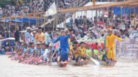 Hari Pertama Event Nasional Pacu Jalur, Kapolres Kuansing : Aman dan Terkendali 