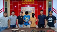 2 Pengedar Daun Ganja Kering Diringkus Tim Mata Elang Polres Kuansing, 1 Di Antaranya Diburu di Sumbar 