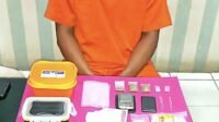 Polsek Rengat Barat Ringkus Pengedar Sabu dan Ganja di Pematang Reba, Sudah TO