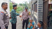 Sambangi Masyarakat, Sat Binmas Polres Kuansing Sampaikan Himbauan Pilkada Damai 