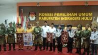 Sudah Di Sahkan KPU ! Inilah Nomor Urut 3 Paslon Kontestan Pilkada Inhu 2024