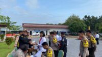 Polres Inhu Terus Pantau Kesehatan Personel yang Terlibat Operasi Mantap Praja