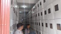 Wakapolres Kuansing Cek Kesiapsiagaan Satgas Pam Standby Gudang Logistik KPU 