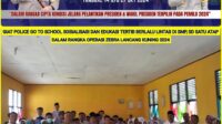 Sat Lantas Polres Kuansing Laksanakan Giat Police Goes to School Dalam rangka Operasi Zebra LK 2024