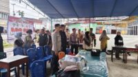 Cek Kesiapan Pilkada, Kapolres Inhu dan Rombongan Tinjau TPS di Lima Kecamatan