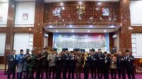 Kapolres AKBP Isa Imam Syahroni, Hadiri Paripurna Penetapan Paslon Terpilih Bupati dan Wakil Bupati 2025 – 2030 di DPRD Rohil