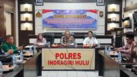 Pembentukan Sekolah Percontohan Tertib Lalu Lintas, Kasat Lantas Polres Inhu Pimpin Rakor