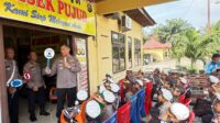Gelar Polisi Sahabat Anak, Polsek Pujud Polres Rohil Terima Kunjungan PAUD Terpadu Annisa