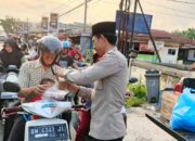 Polsek Rumbai Pesisir Gelar KRYD dan Pembagian Takjil untuk Ciptakan Situasi Kondusif