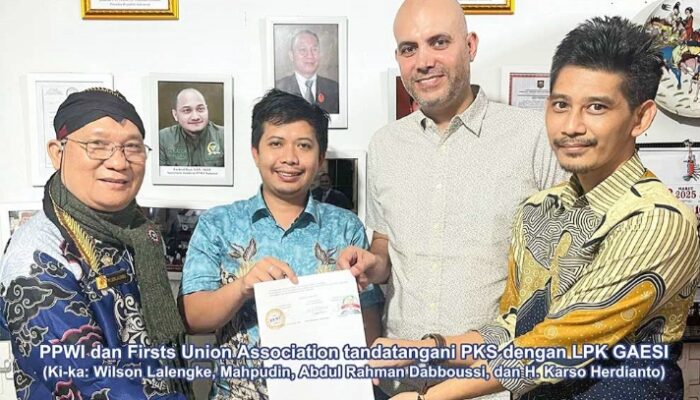 Tandatangani PKS, PPWI bersama Firsts Union Association dan LPK GAESI Siap Kirim Tenaga Kerja ke Jepang dan Korea