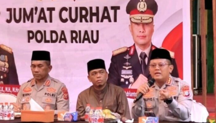 Polda Riau Gelar Jum’at Curhat di Alam Mayang, Tegaskan Komitmen Pelayanan dan Edukasi Publik