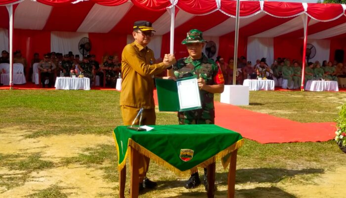 Dibuka Hari Ini TMMD Ke- 124 Kodim 0320/Dumai, Gelar Upacara untuk Mewujudkan Pemerataan Pembangunan dan Ketahanan Nasional 