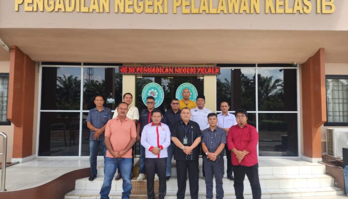 Ketua Pengadilan Negeri Pelalawan Sambut Baik Kehadiran Pengurus Laskar Prabowo 08 Pelalawan