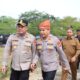 Kapolres Rohil Sambut Kunjungan Gubernur dan Kapolda Riau ke Kantor Bupati Rohil