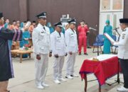 Bupati Pelalawan Lantik Tiga Kepala Desa PAW