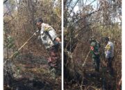 Kebakaran Lahan Kosong di Rimbo Panjang, Pemadaman Terkendala Akses Air dan Kondisi Gambut