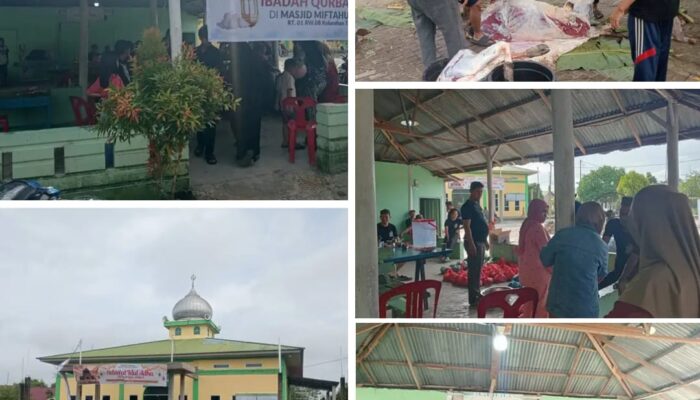 Idul Adha 1446 H, Perumahan Griya Firdaus Permai Sembelih 3 Hewan Qurban 