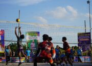 Kapolsek TPTM Gelar Turnamen Volly Ball Semi Open dalam Rangka HUT Bhayangkara ke- 79
