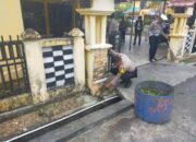 Polsek Bangko Gotong Royong Rumah Ibadah, Menyambut Tahun Baru Islam 1 Muharram 1447 Hijriyah