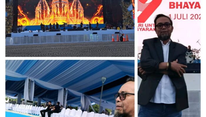 Dukung Polri, Ketua PW FRN Hadiri Persiapan HUT Bhayangkara ke-79 di Monas