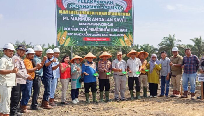 PMKS PT Makmur Andalan Sawit Laksanakan Kegiatan Program Ketahanan Pangan Asta Cita Presiden R I