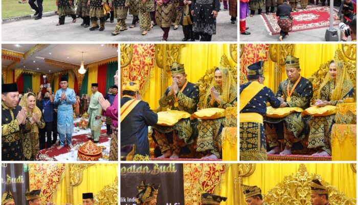 LAMR Beri Anugerah Adat Ingatan Budi kepada Kapolri Jenderal Pol Drs Listyo Sigit