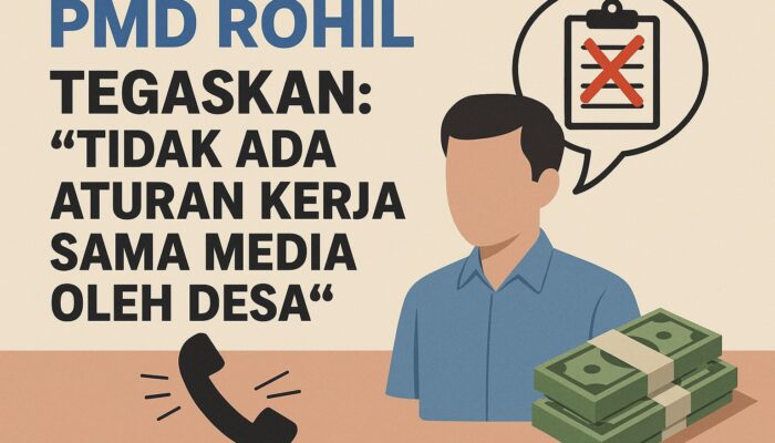 PMD Rohil Tegaskan: “Tidak Ada Aturan Kerja Sama Media oleh Desa”