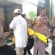 Polsek TPTM Polres Rohil Gelar Gerakan Pangan Murah Polri, Warga Senang Dapat Beli Beras dan Minyak Goreng