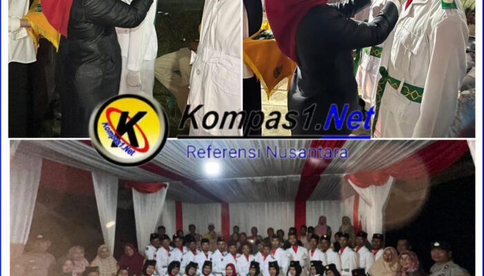 Suasana Haru Warnai Pengukuhan 29 Anggota Paskibraka Kecamatan Tabir Ulu