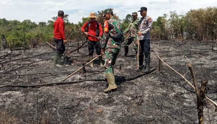 Cegah Karhutla, Kodim 1209/Bengkayang Verifikasi Titik Hotspot