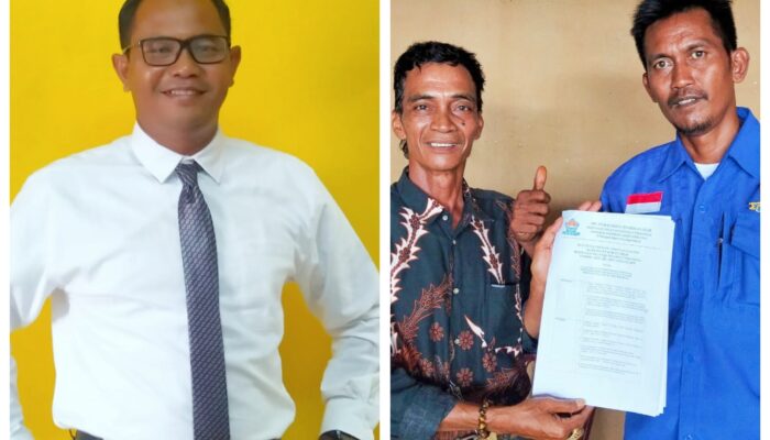 Terima Mandat Susun Pengurus Ranting HNSI Kecamatan Tanah Putih, Sapriadi : Rampung, Hingga 6 Pengurus RN 