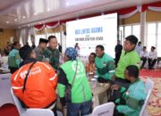 Pangdam I/BB Hadiri Do’a Lintas Agama, Sapa Ojol hingga Pemuka Agama