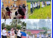 Camat Maspuatun Monitoring Realisasi Ketapang dan Budidaya Ikan di Desa Pulau Aro
