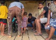 Satgas Pamtas RI-PNG Yonif 763/SBA Pos Kokas Gelar Bakti Kesehatan dan Pengobatan Gratis untuk Warga Kokas