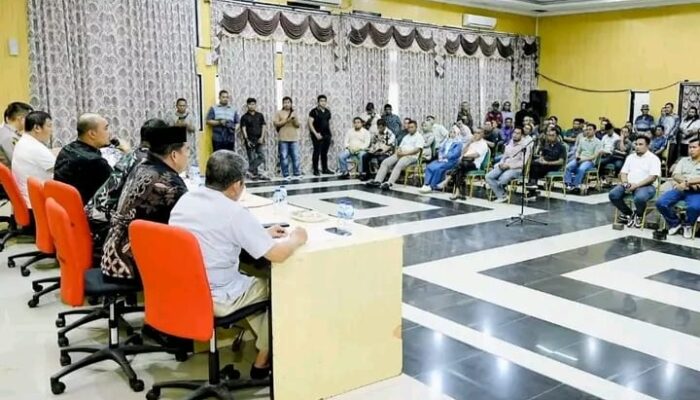 Bupati Ade Rakor dengan Sejumlah Perusahaan, Solusi Kerusakan Jalan Temukan Titik Terang 