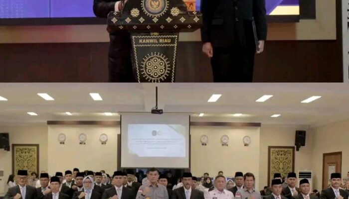 Karutan dan Ka. KPR Rutan Dumai Resmi Dilantik