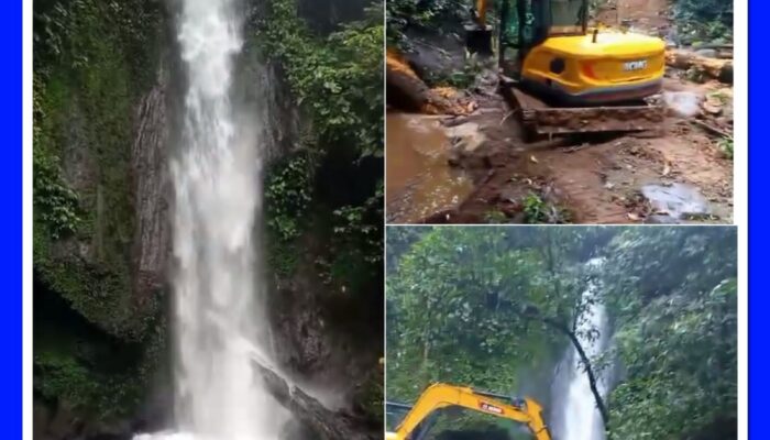Pemdes Talang Asal Tingkatkan Akses Jalan Menuju Air Terjun untuk Dukung Pariwisata
