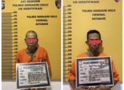 Bakar Lahan, Dua Pria Usia Setengah Abad Diamankan Polres Inhu 