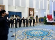 Presiden Prabowo Lantik Empat Menteri dan Satu Wakil Menteri Kabinet Merah Putih
