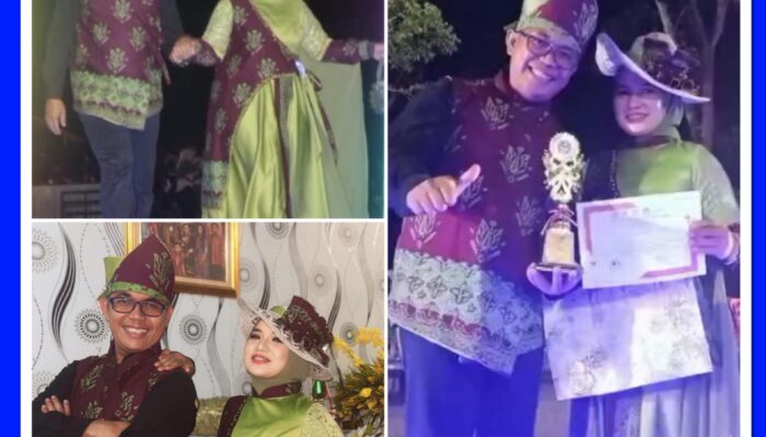 Anggie Yuwana Raih Juara Satu Fashion Show Kategori OPD pada Hari Batik Nasional 2025 Kabupaten Merangin
