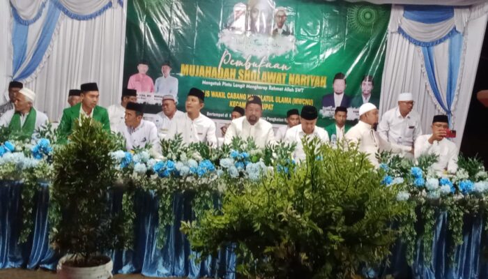 Semarak Sholawat Nariyah Perdana, MWCNU Rupat Gelar Kegiatan di Desa Pangkalan Nyirih
