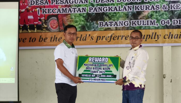 Luar Biasa PT Musim Mas Kembali berikan Reward MBA dan MBPAK kepada Desa/Kelurahan sekitar Perusahaan