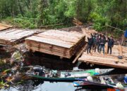 Ditengah Bencana Sumatera, Polres Inhu dan Tim Gabungan Cegah Kerusakan Hutan dan Temukan Ratusan Kubik Kayu