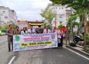 Dilepas Pemkab Rohil, PGRI Berangkatkan Donasi Rp250 Juta untuk Korban Banjir Sumatera